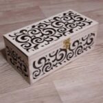 Laser Cut Wood Jewelry Box Free Vector