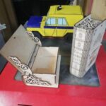 Laser Cut Decorative Book Box Free Vector