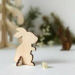 Bunny Wooden Animal CNC Laser Cut Template Free Vector