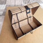 Wooden Box, Chest Trunk CNC Laser Cut Plywood PDF File