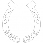 Horse Shoe dxf File