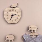 Laser Cut Apple Clock