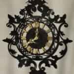 Vintage clock DXF File