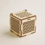 Laser Cut Wooden Jewelry Box With Hearts Free Vector