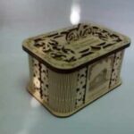 Laser Cut Decor Jewelry Box Plywood Free Vector