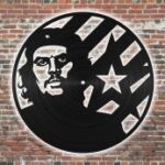Laser Cut Che Guevara Wall Clock Free Vector
