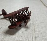 Laser Cut Bi-Plane Template Free Vector