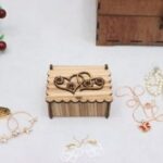 Laser Cut Small Jewelry Box 3mm Free Vector
