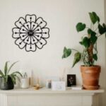 Laser Cut Stylish Wall Clock Room Dcor Free Vector
