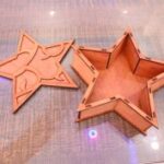 Laser Cut Star Wood Box 3mm Free Vector