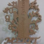 Clock Tree Design Laser Cut DXF File