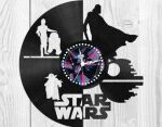 Star Wars Clock Plans Darth Vader Yoda  Free Vector
