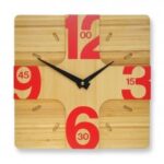 Clock CNC Puzzle Plan Free Vector