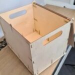 Laser Cut Wood Box With Lid DXF File