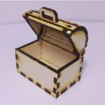 Laser Cut Toy Treasure Chest Free Vector