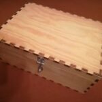 Laser Cut Plywood Chest 8mm DXF File