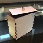 Simple Laser Cut Box Template Free Vector