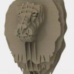 Lion Head dxf file