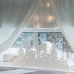 Laser Cut Christmas Window Decor Deer Window Stand Free Vector