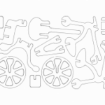 Bicicleta (Bicycle) dxf File