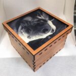 Laser Cut Decor Box With Tile Lid SVG File