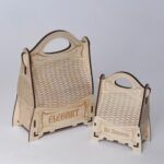 Laser Cut Elegant Gift Box Plywood 3mm Free Vector