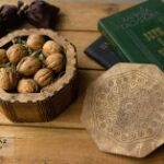 Laser Cut Wood Dry Fruit Gift Box Free Vector