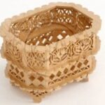 Wooden Decorative Basket DXF File