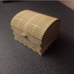 Laser Cut Wedding Ring Box 3mm Plywood DXF File