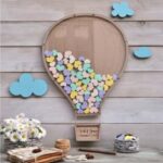 Laser Cut Wedding Hot Air Balloon Guest Book Free Vector