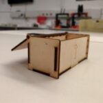 Laser Cut Simple Hinged Box DXF File