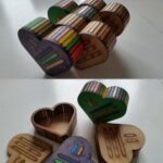 Laser Cut Heart Box Template Free Vector
