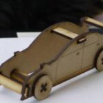 Laser Cut Sports Car 3mm SVG File