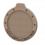 Advent Calendar Christmas Countdown DXF File