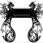Plasma Cut Dragon BBQ Barbecue Grill DXF File
