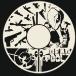 Laser Cut Deadpool Wall Clock Free Vector