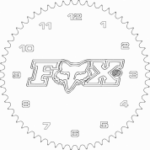 Fox Mx Clock dxf File