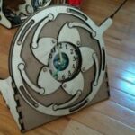 Modified Iris Clock dxf File