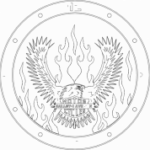 Eagle Clock dxf File