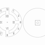 Saat 1 dxf File