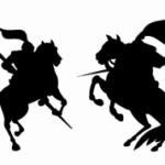 War Horse Silhouette dxf File