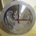 Eagle Clock dxf File