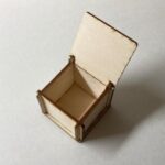 Laser Cut Hinged Lid Box DXF File