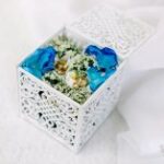 Laser Cut Wedding Box 90x90x90 Free Vector