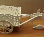 Cart With Horse Laser Cut Scroll Saw Plans PDF File