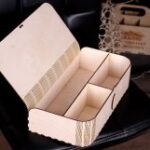 Laser Cut Box With Hinged Lid And Rounded Corners Free Vector