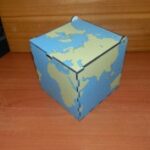 Laser Cut World Map Box DXF File