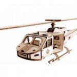 Laser Cut Helicopter Toy Template Free Vector
