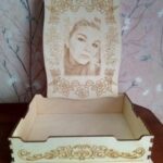 Laser Cut Decor Personalized Box With Engraving DWG File