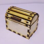 Laser Cut Small Treasure Chest DXF File